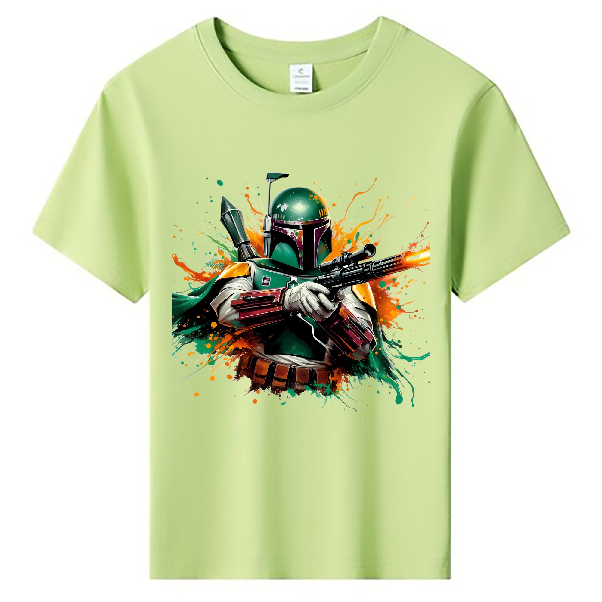 （画像用） スター・ウォーズ Star Wars 綿100％キッズTシャツ（フロントプリント）